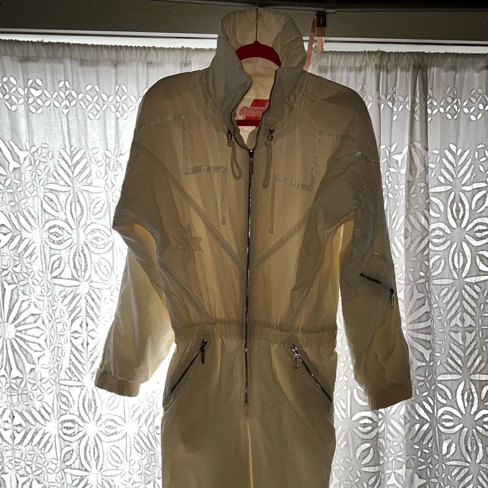 Vintage ski onsie